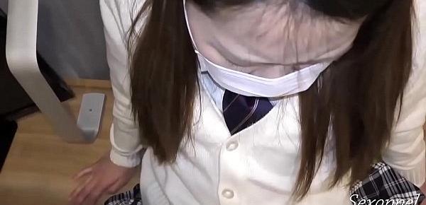 [Sexoppel] HD Cute japanese student cum